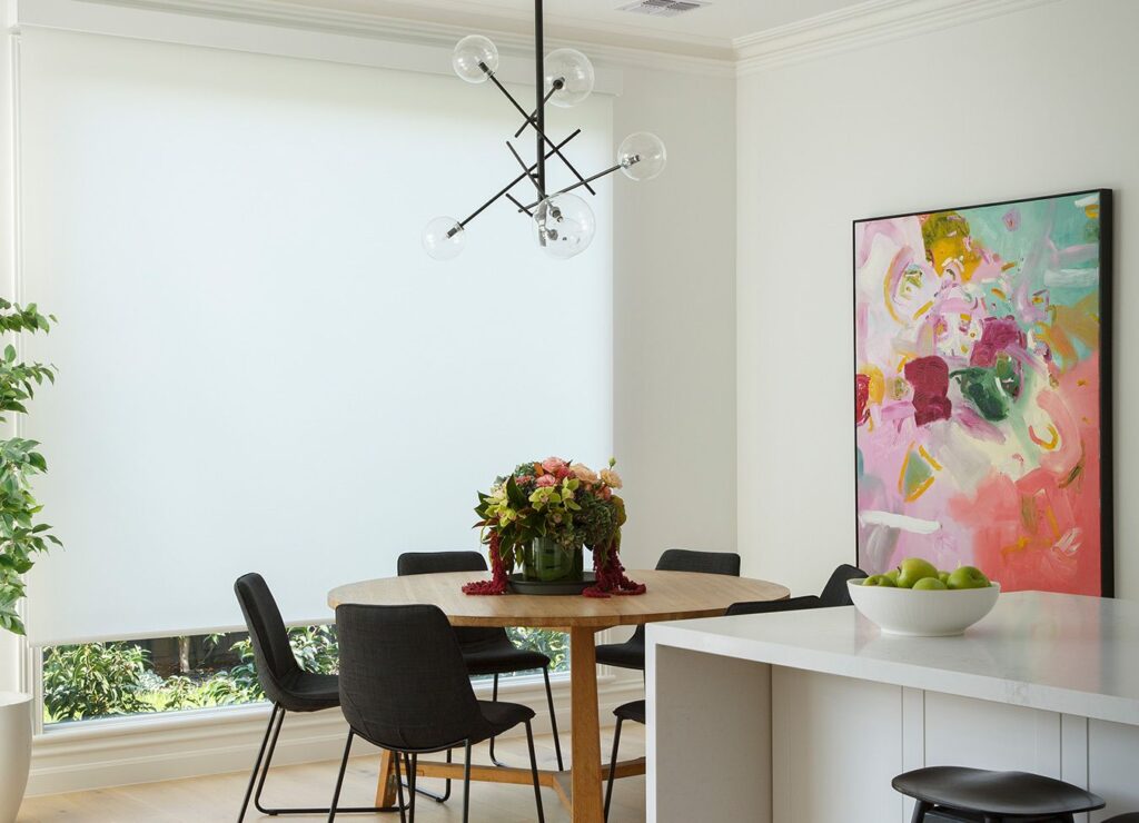 Remote Operated White Color Blinds