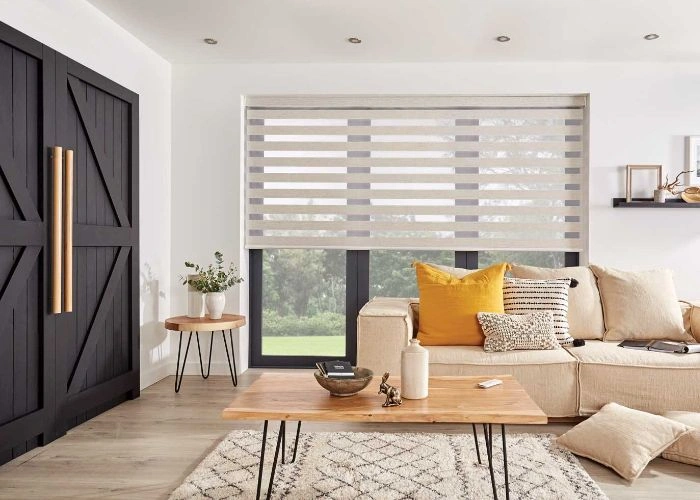 Wooden Zebra Blinds UAE