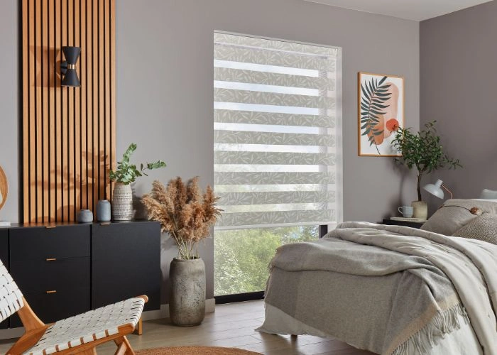 Zebra Blinds for Living Room