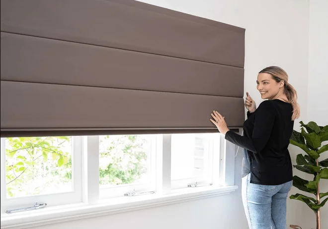 Professional Installation Of Roman Blinds