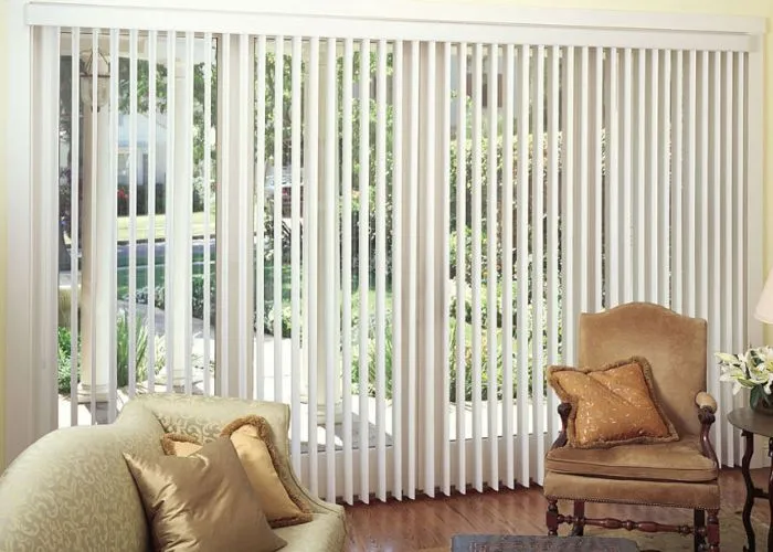 White Color Vertical Blinds Dubai