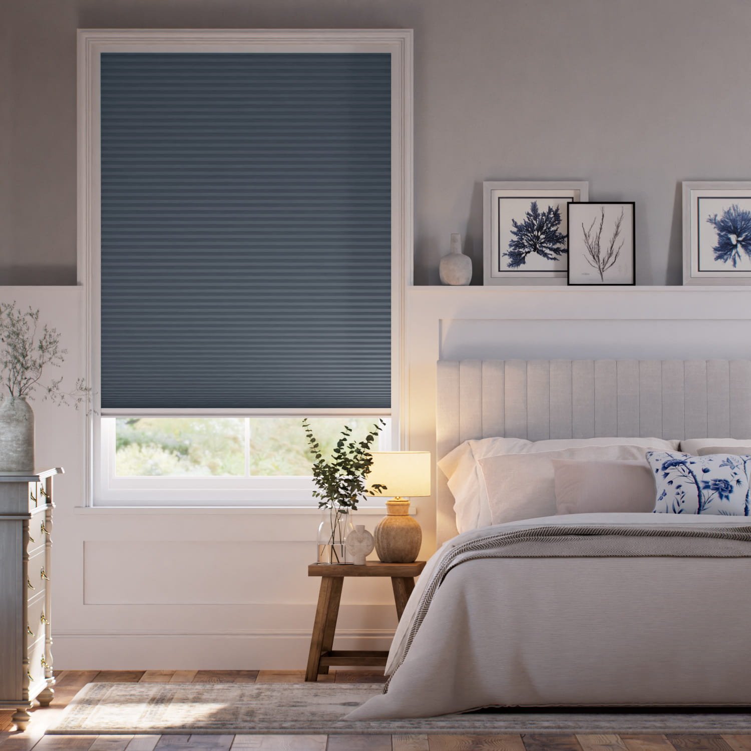 Blackout Denim Thermal Blind