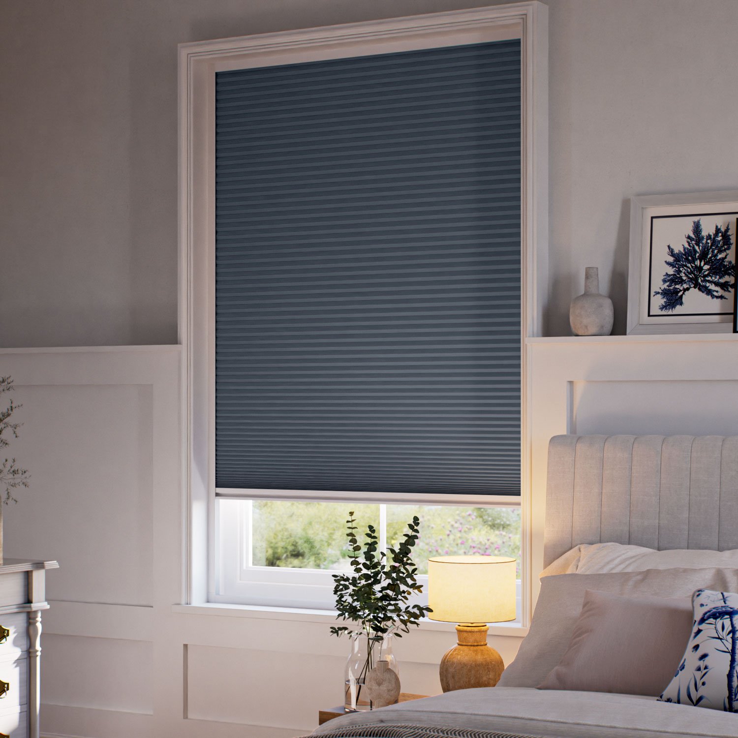 Blackout Denim Thermal Blind