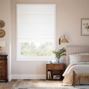 Camden Snow Roman Blind