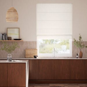 Eco-Friendly Nyah Chalk Roman Blinds