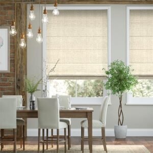 Golden Barley Roman Blind