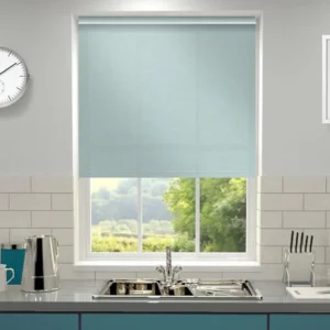 Kensington Plain Made to Measure Kitchen Blind Duckegg