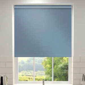 Primary Made to Measure Blackout Kitchen Blind Air Blue Sky Blue