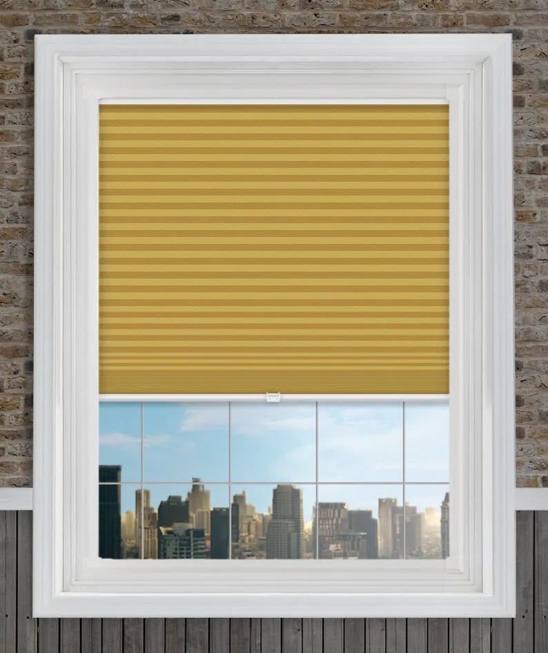 Primitivo Yellow Blackout Perfect Fit Blind