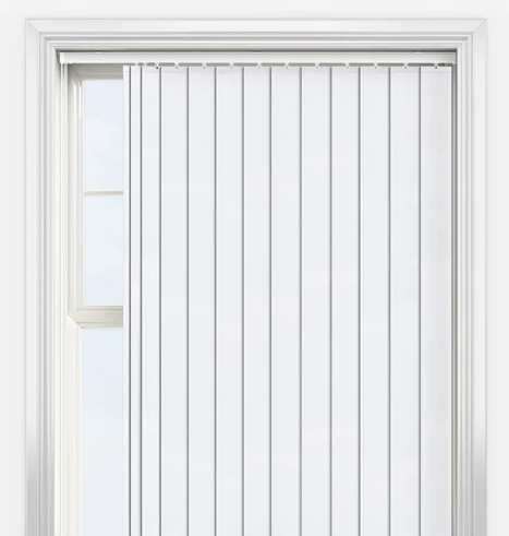 Supreme Blackout White Vertical Blind
