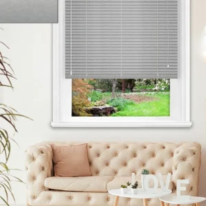 Brushed Nickel Aluminium Venetian Blind