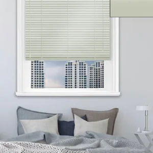 Gloss Light Grey Aluminium Venetian Blind