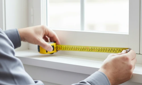 Accurate Measurements for blinds installation