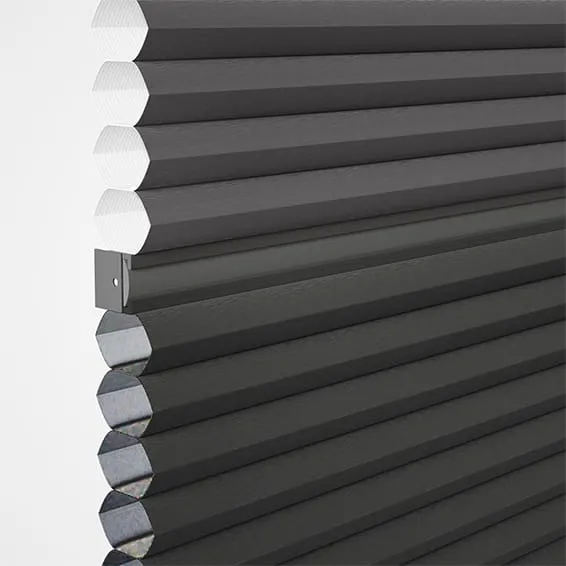 BiFold Night & Day Duo Basalt Pleated Blind