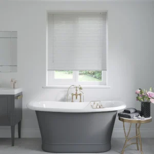 Light Grey Venetian Blinds
