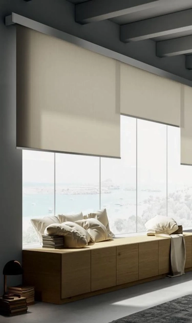 Sunscreen Motorized Blinds