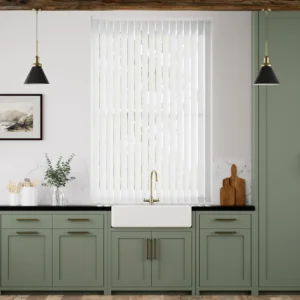 Valencia Simplicity White Vertical Blind