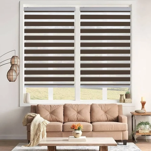 Zebra Living Room Blinds