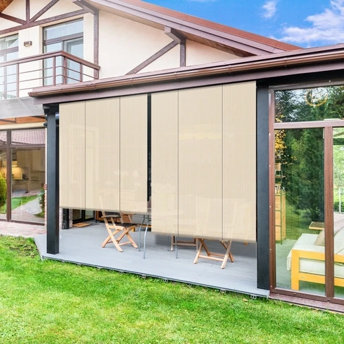 panel blinds for outdoor space