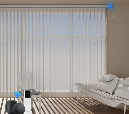 Motorized Vertical Blinds