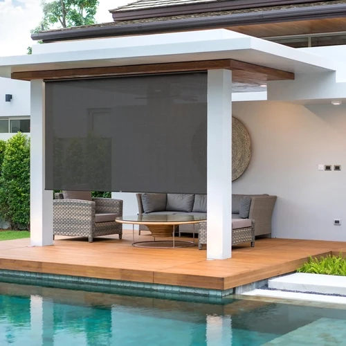 Pool Area Outdoor Blinds