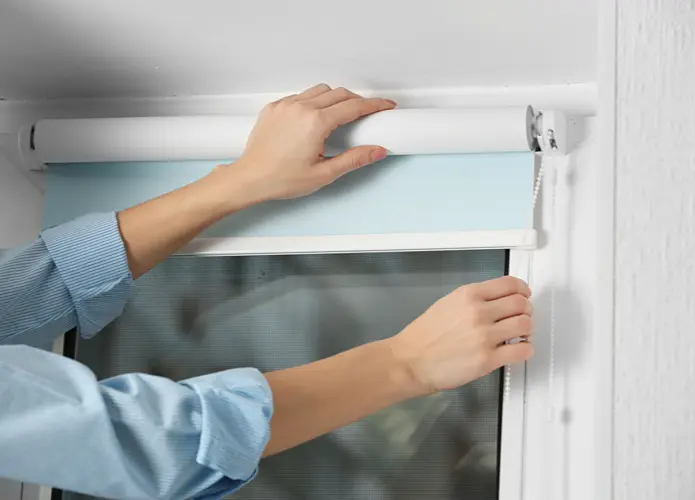 Professional Roller blinds installation in Dubai