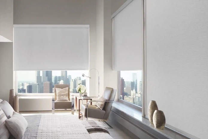 roller blinds for luxury living room