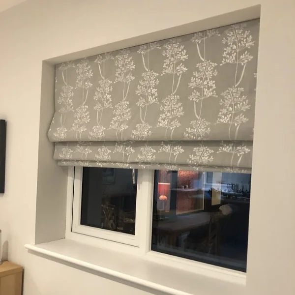Roman Window blinds installation project