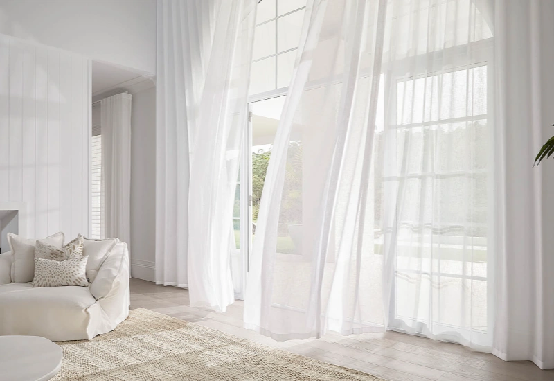 Sheer Window Curtains