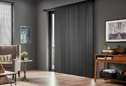 Vertical blackout blinds