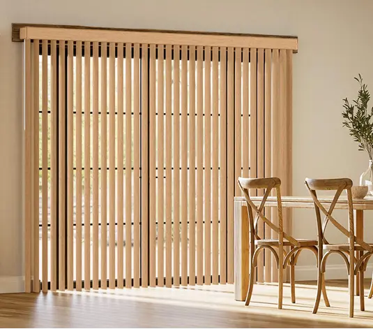 Wooden Vertical Blinds