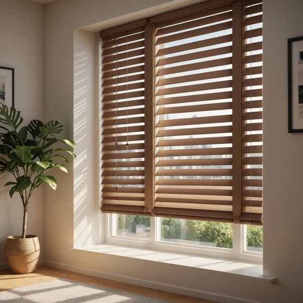 Wooden Window Blinds Dubai Project