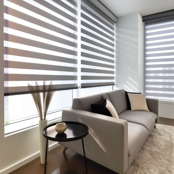 duplex roller blinds in Dubai apartment