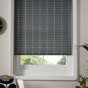 Cool Grey Linear Stem Roller Blind