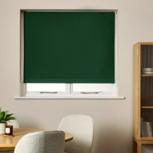 Forest Green Roller Blind