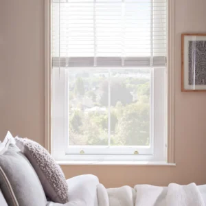 White 50mm Slat Venetian Blind