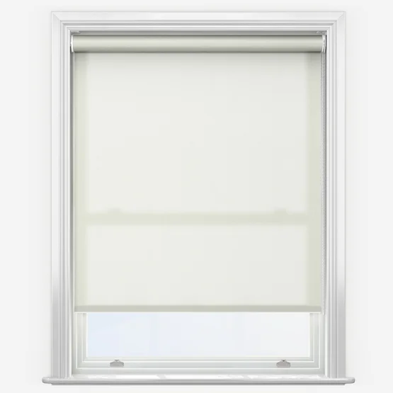 Deluxe Plain Cream Dimout Roller Blind