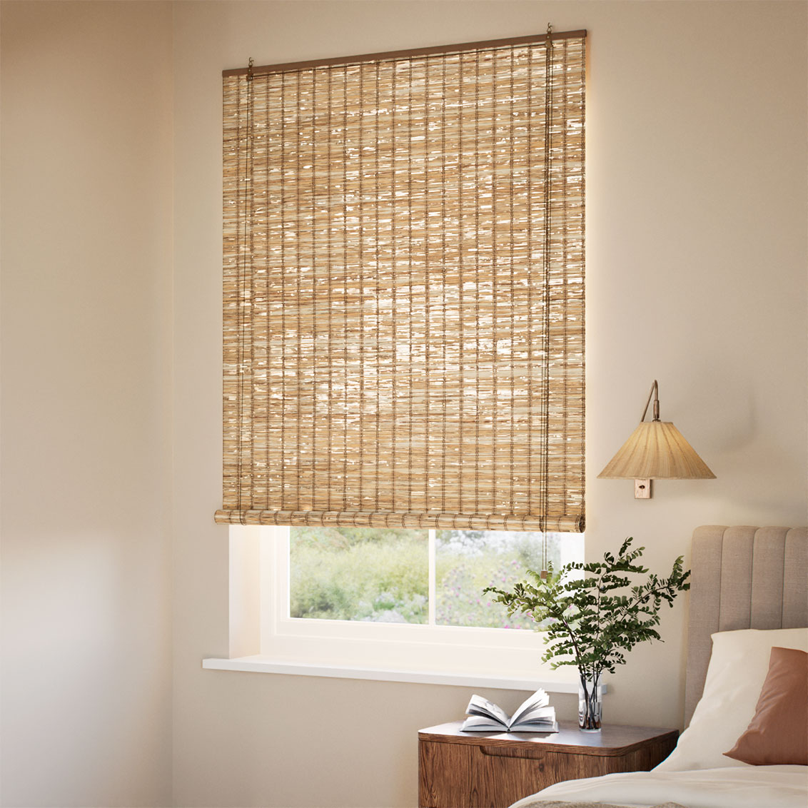 Leticia Cedar Roll Up Blind - Image 2