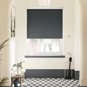 Verona Blackout Black Roller Blind