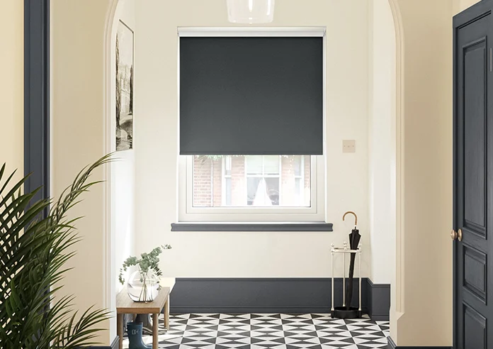 Verona Blackout Black Roller Blind