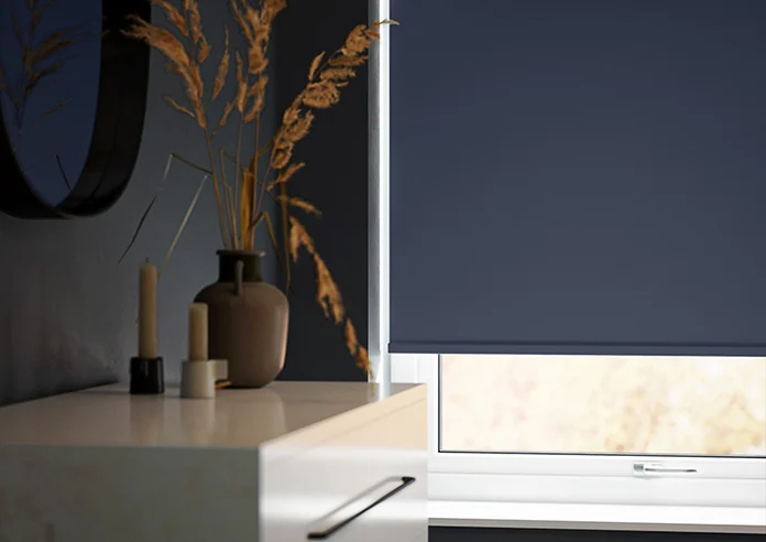 Verona Blackout Navy Roller Blind - Image 2
