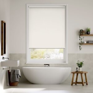 Alabaster Motorized Roller Blinds