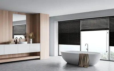 Bathroom Window Blinds