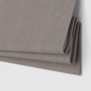 Charcoal Motorized Roman Blinds