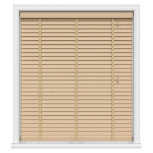 Oregon Real Motorized Wooden Blinds