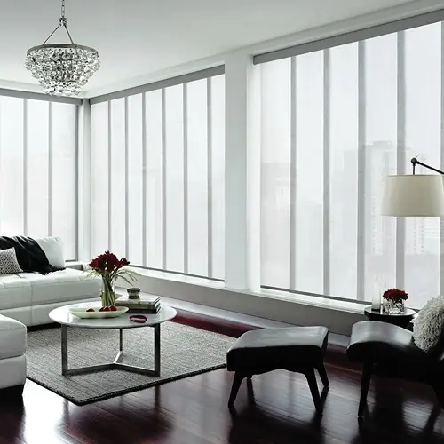 Panel Blinds For Large Window