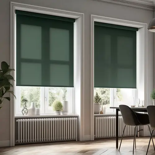 Roller Blinds install in Dining Room Dubai