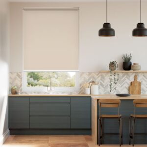 Sandstone Motorized Roller Blinds